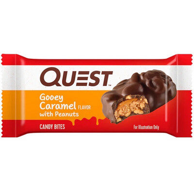 QUEST CANDY BITES GOOEY CARAMEL
