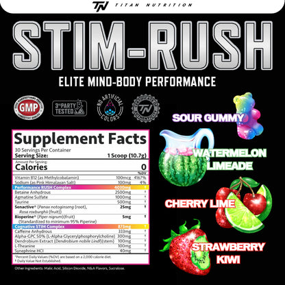 STIM-RUSH PREWORKOUT
