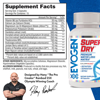 SUPER DRY 45 CAPS