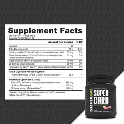 SUPER CARB POWDER - 30/SRV