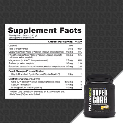 SUPER CARB POWDER - 30/SRV