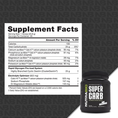 SUPER CARB POWDER - 30/SRV