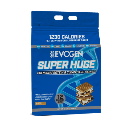 EVOGEN SUPER HUGE GAINER PROTEIN 12LBS