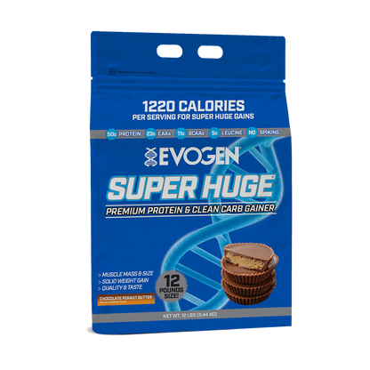 EVOGEN SUPER HUGE GAINER PROTEIN 12LBS