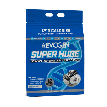 EVOGEN SUPER HUGE GAINER PROTEIN 12LBS
