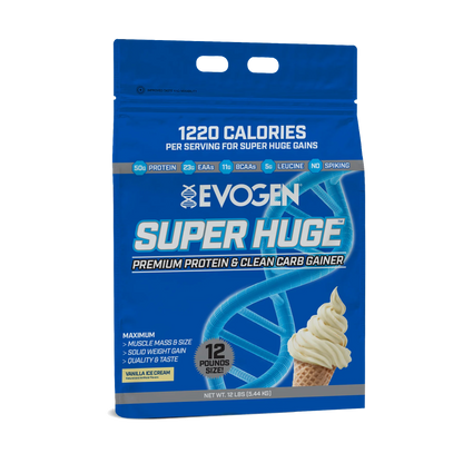 EVOGEN SUPER HUGE GAINER PROTEIN 12LBS