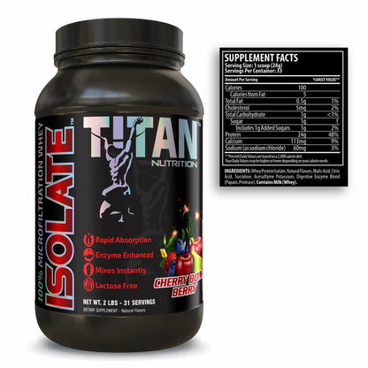 TITAN WHEY ISOLATE - 2LB
