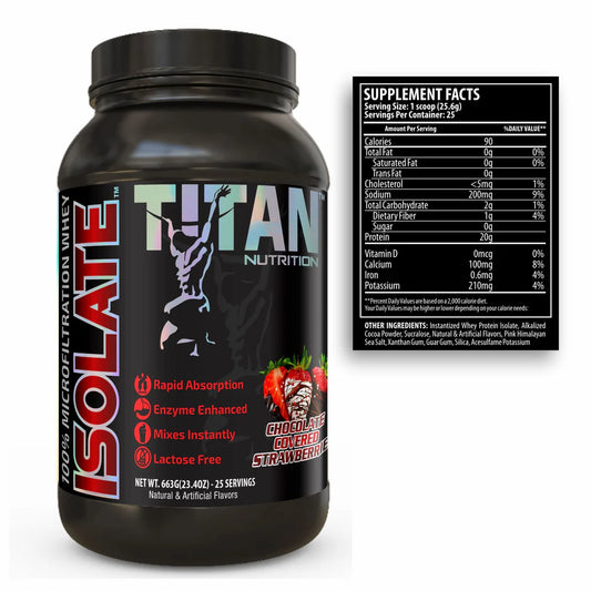 TITAN WHEY ISOLATE - 2LB
