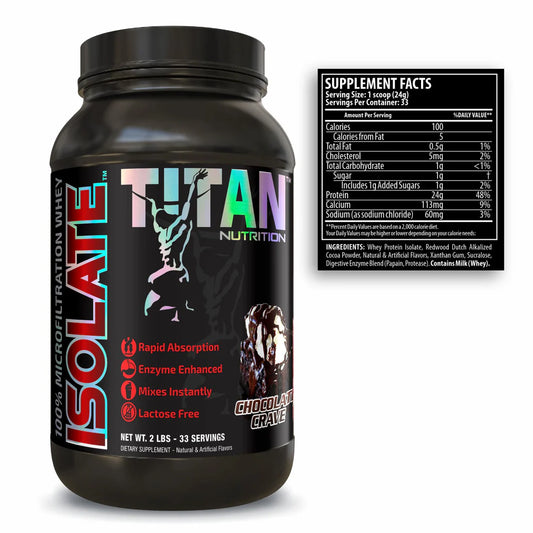 TITAN WHEY ISOLATE - 2LB