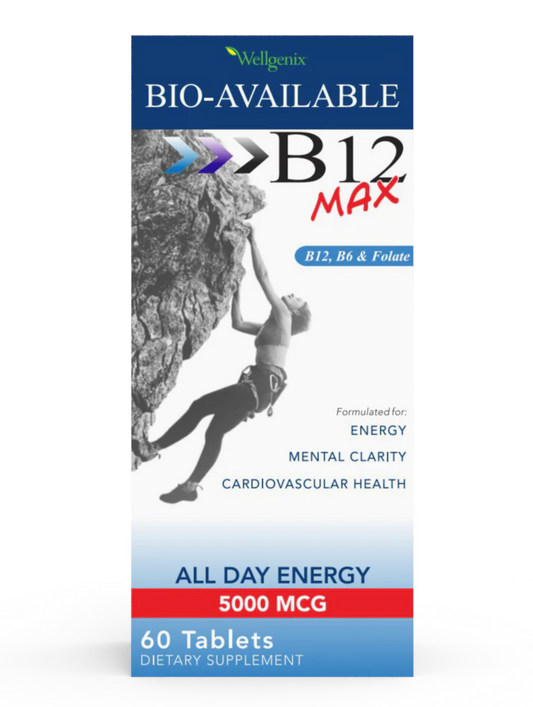 VITAMIN B12 MAX 5000 MCG 60 TABS