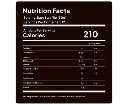 ENHANCED PROTEIN WAFFLES