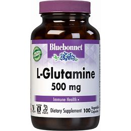 BLUEBONNET L-GLUTAMINE 500 MG 100 CAPS
